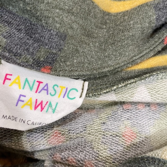 Fantastic Fawn boho long sleeve top size Medium - Picture 8 of 10